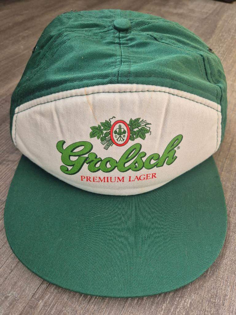 Te koop: Grolsch pet /cap Premium Lager, cadeau vaderdag, Verzamelen, Ophalen of Verzenden, Nieuw, Overige typen, Grolsch