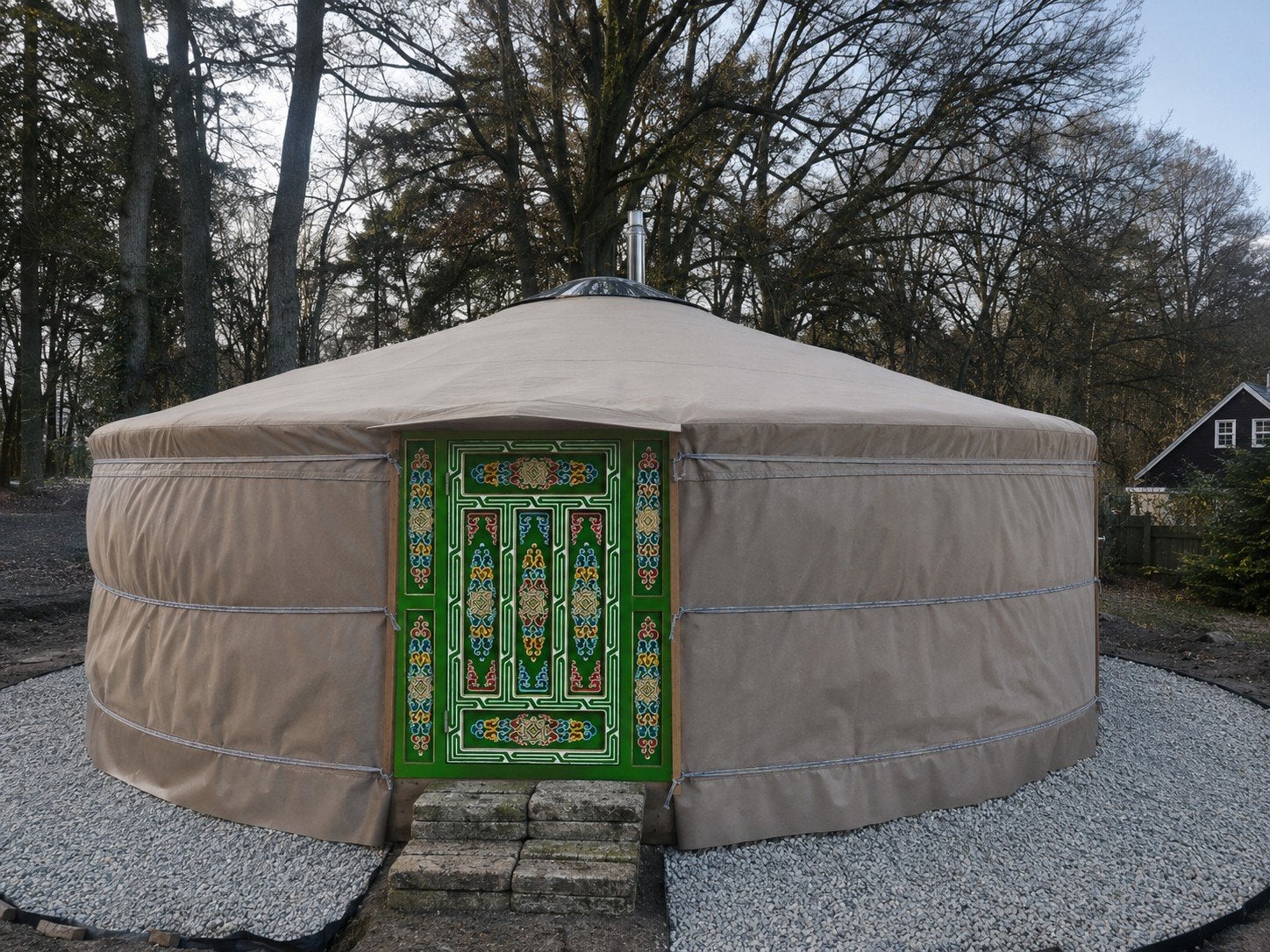 Yurt 7m diameter, Ophalen, Nieuw