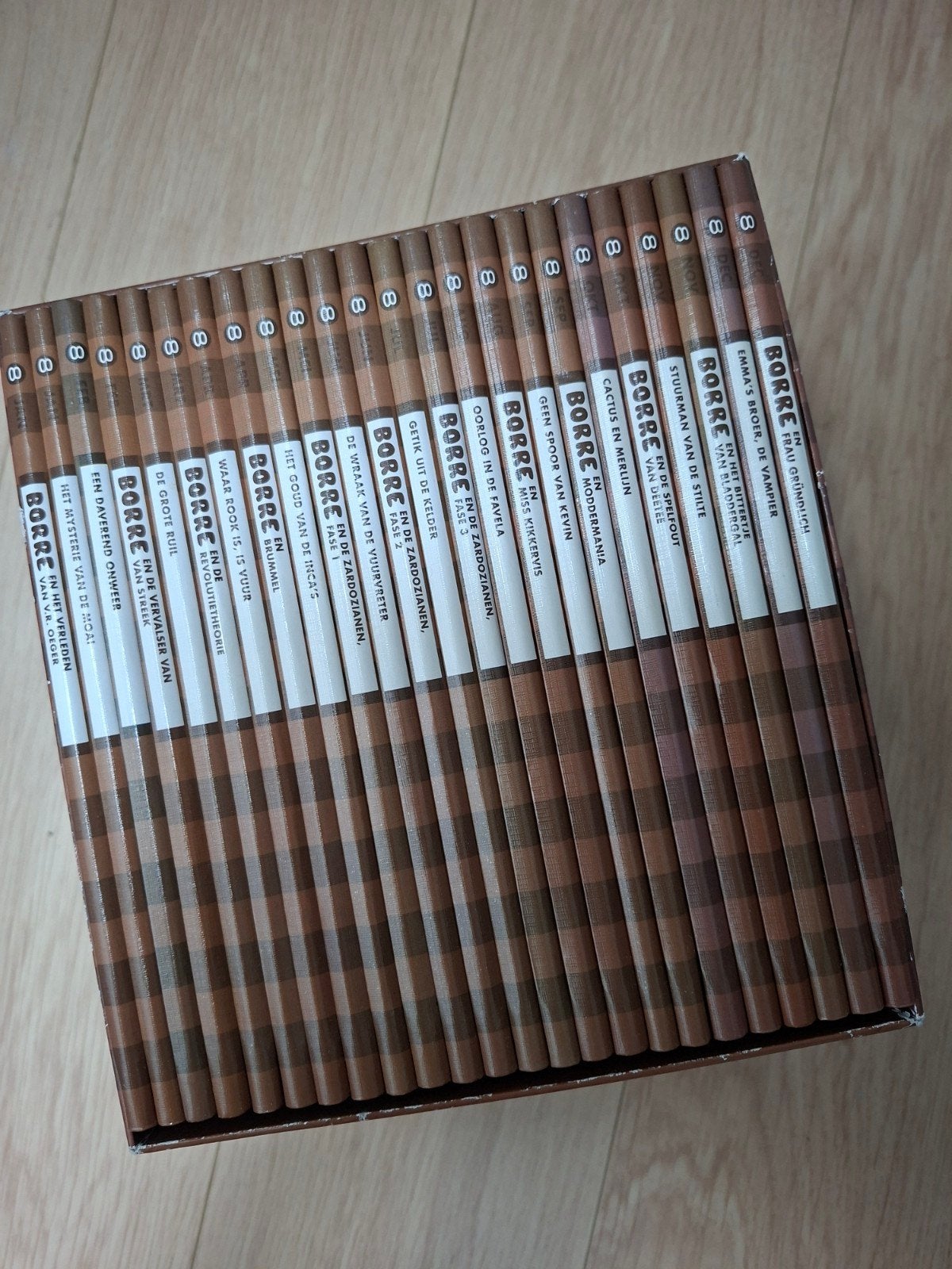 Borre Box Groep 8 Compleet - 20 Boekenreeks, Boeken, Ophalen, Gelezen