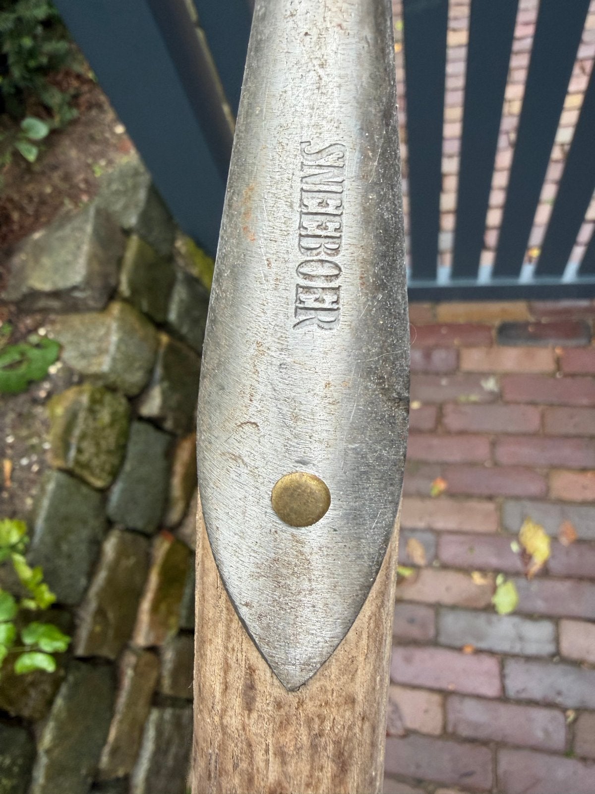 Sneeboer Hak 17 cm breed, Tuin en Terras, Ophalen, Gebruikt, Schoffel