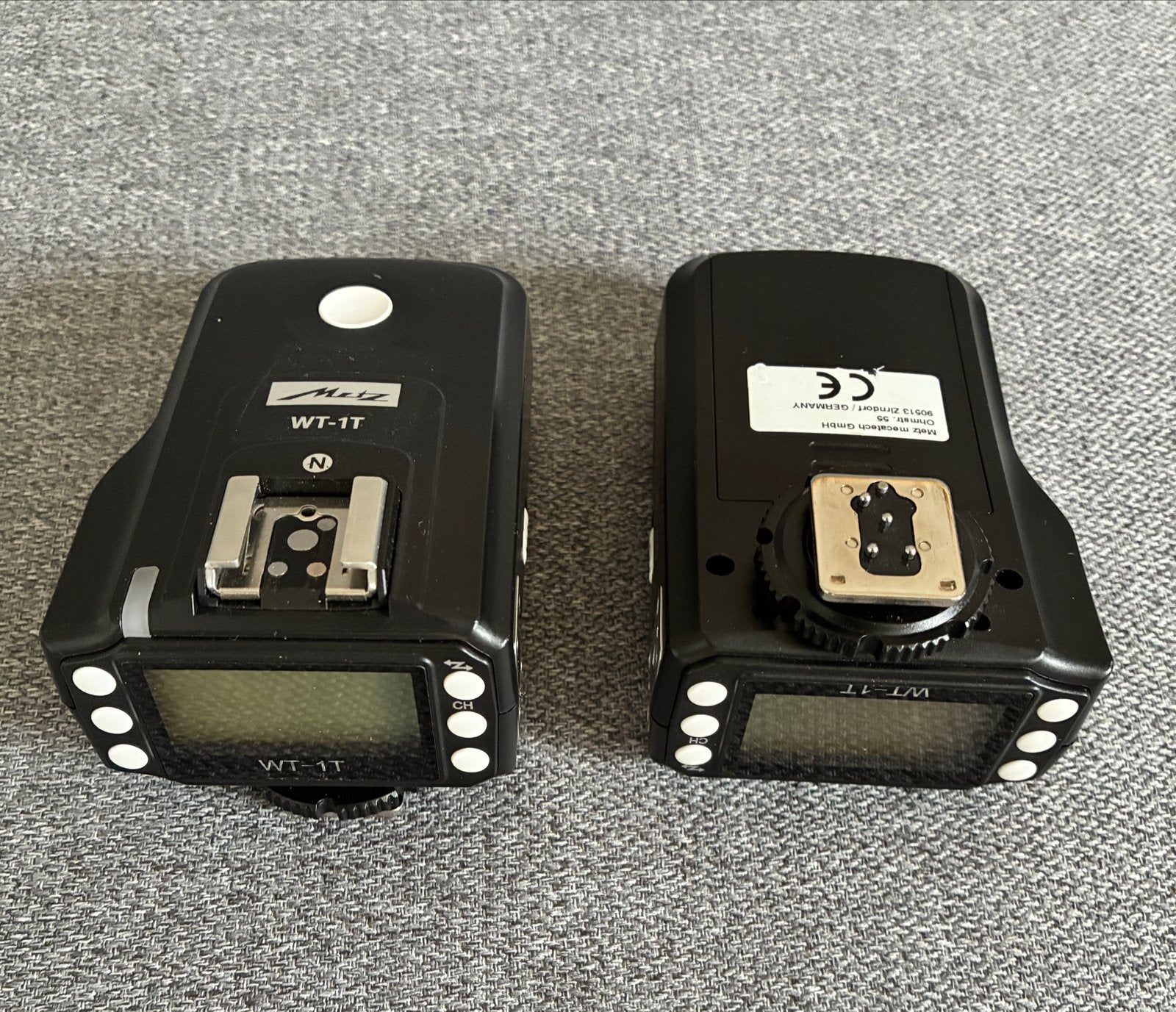 2x Metz WT-1T zender/ontvanger voor Nikon, Overige merken, Afstandsbediening, Ophalen of Verzenden, Zo goed als nieuw