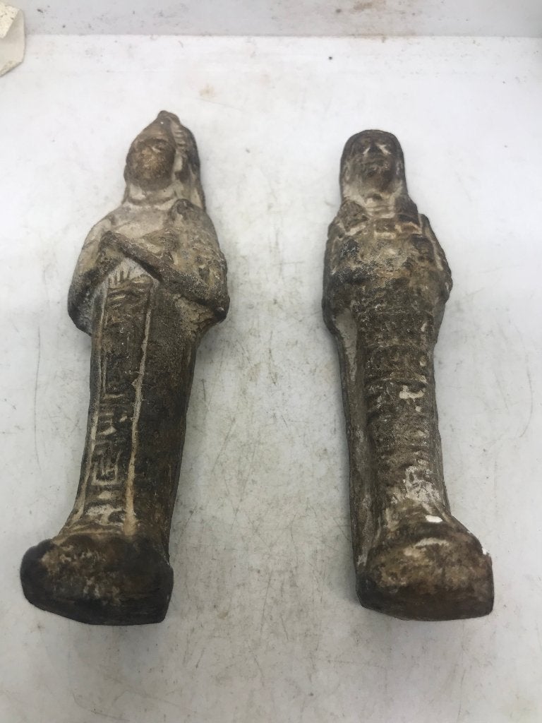 egypte ushabti 21 / 22 dynastie, Steen/keramiek, 14 cm, Gesneden, Overige herkomsten