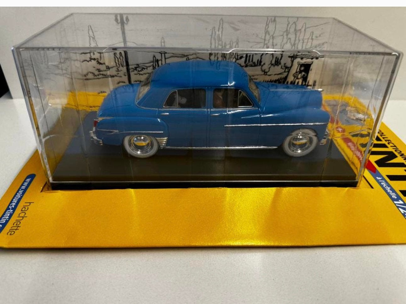 Kuifje auto 1:24 dodge coronet uit raket naar de maan no45, Ophalen of Verzenden, Kuifje, Nieuw, Beeldje of Figuurtje