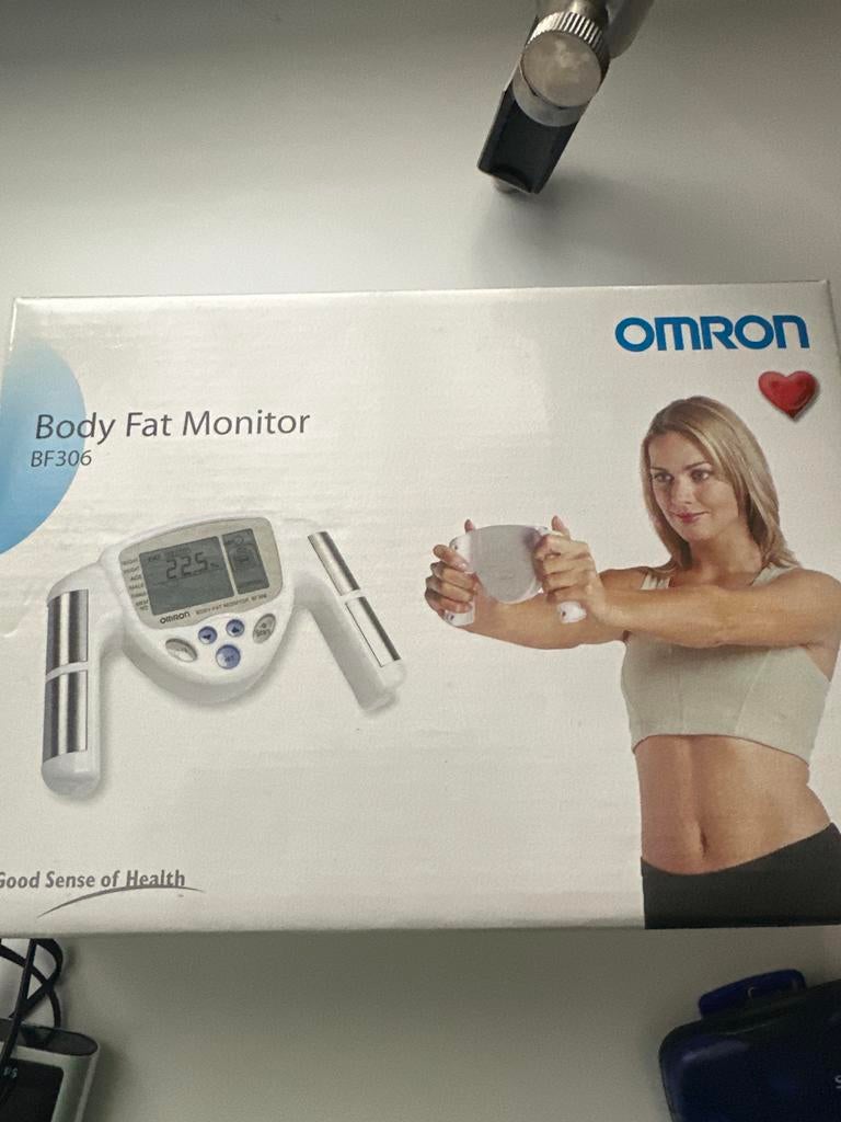 Omron Body Fat Monitor BF306 - Lichaamsvetmeter, Ophalen of Verzenden, Gebruikt, Overige typen