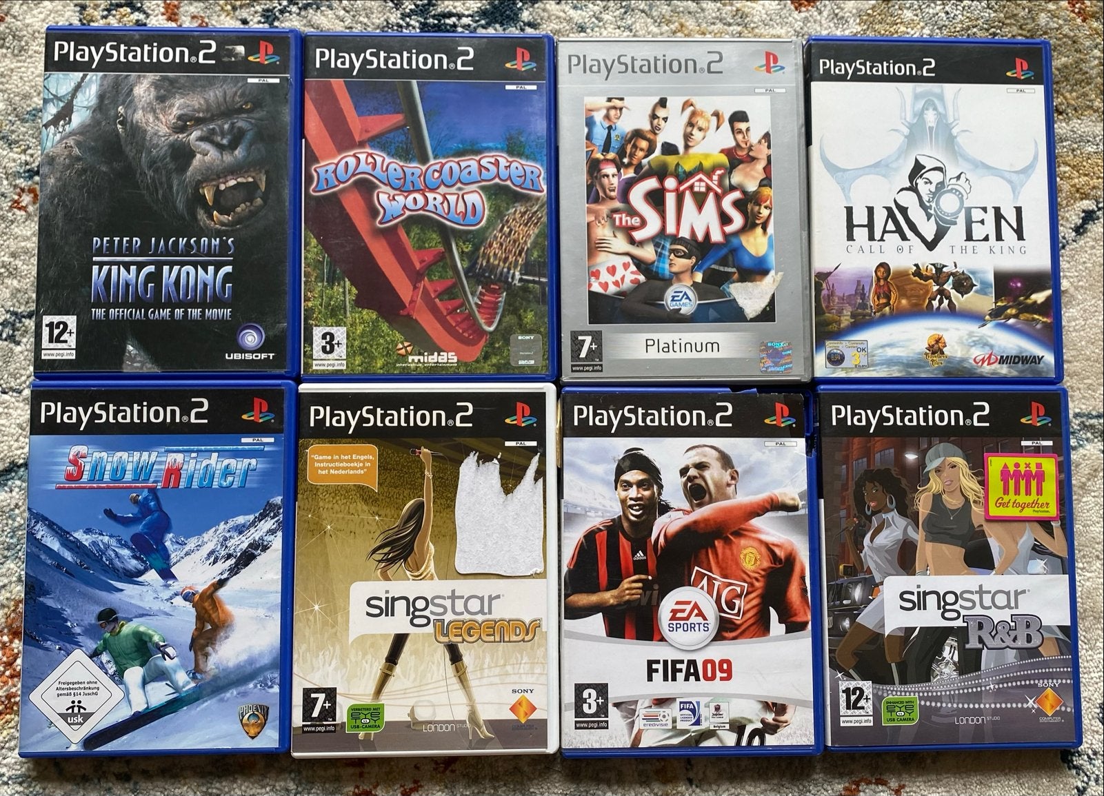 Veel leuke Playstation 2 games, 1 speler, Ophalen, Zo goed als nieuw, Vanaf 3 jaar