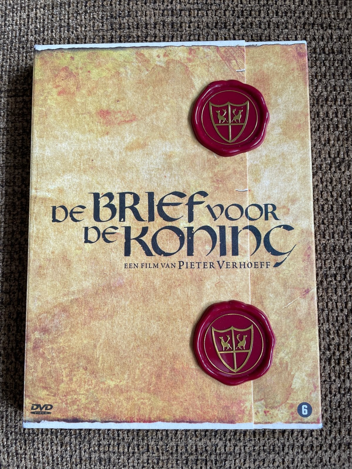De Brief voor de Koning - 2 dvd-box (Pieter Verhoeff), Nederlands, Zo goed als nieuw, Vanaf 6 jaar, Inclusief doosje