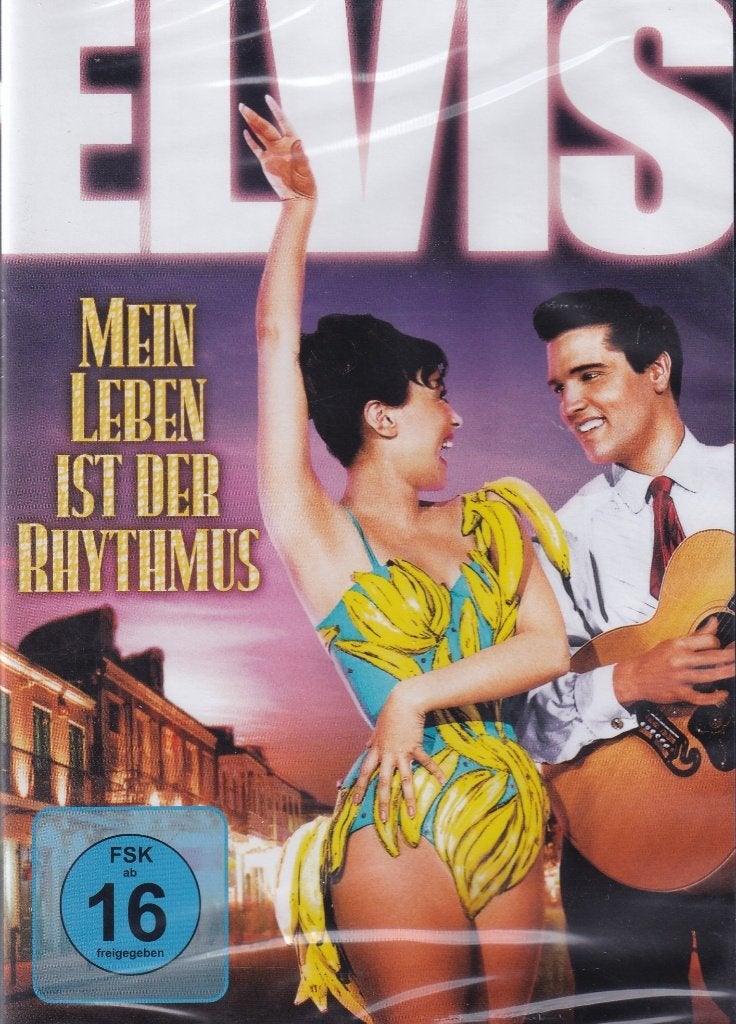 Te koop dvd mein leben ist der rhythmus (elvis presley), Engels, Alle leeftijden, Nederlands, Ophalen of Verzenden