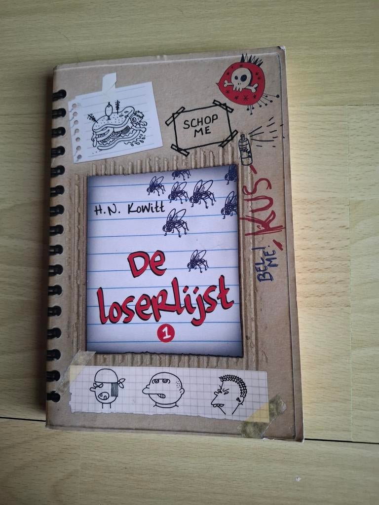 H.N. Kowitt De loserlijst 1, Boeken, Ophalen of Verzenden