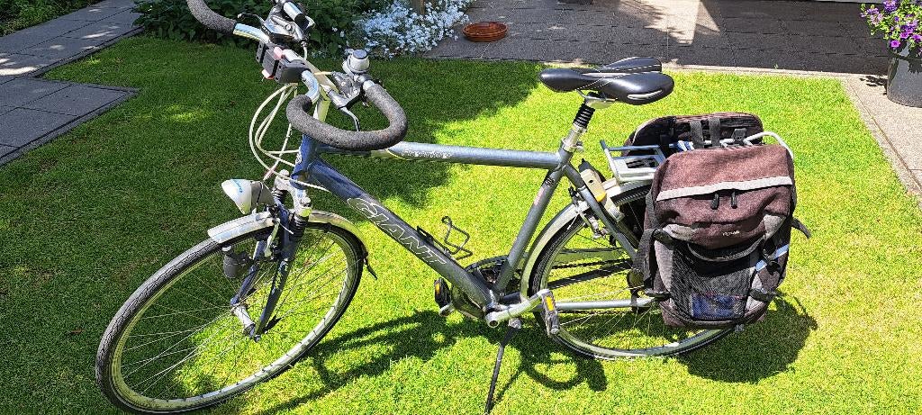 Herenfiets Giant, Fietsen en Brommers, Fietsen | Heren | Herenfietsen, Ophalen, Gebruikt, Velgrem, Giant