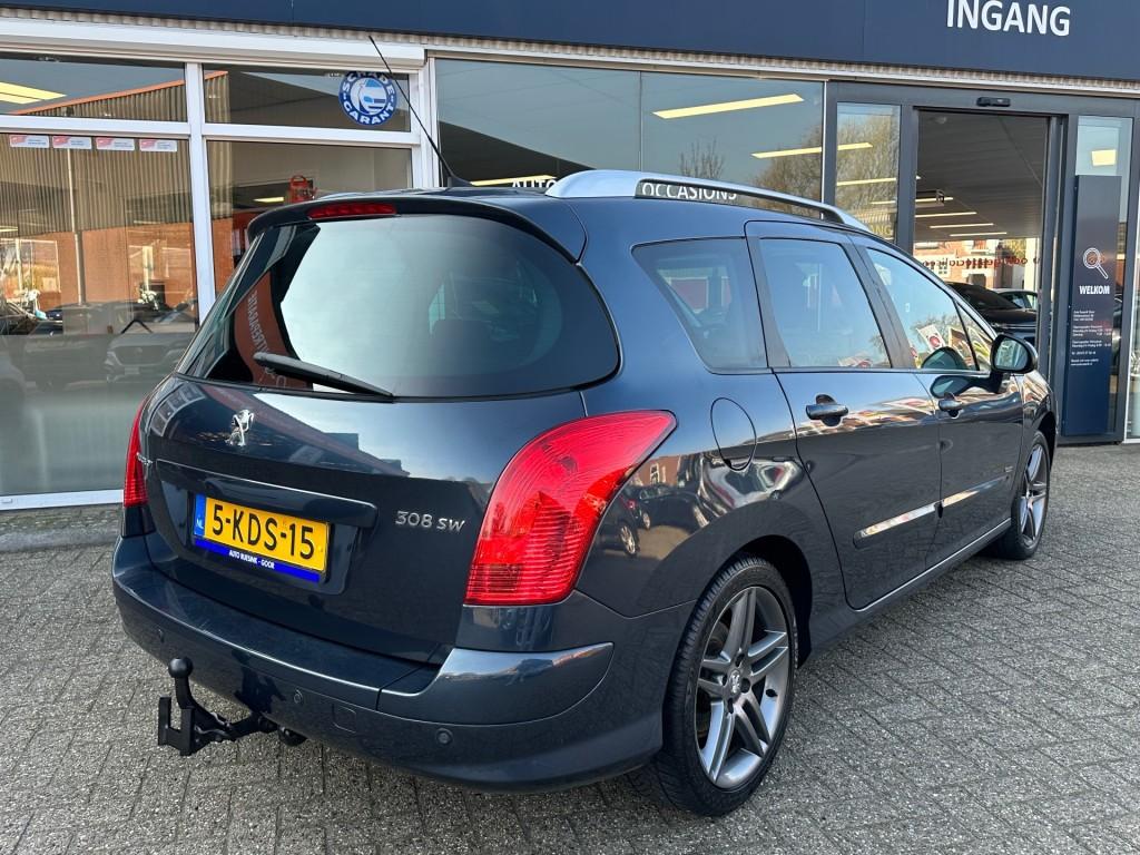 Peugeot 308 1.6 VTI SPORTIUM, Auto's, Euro 5, Gebruikt, 4 cilinders, Blauw