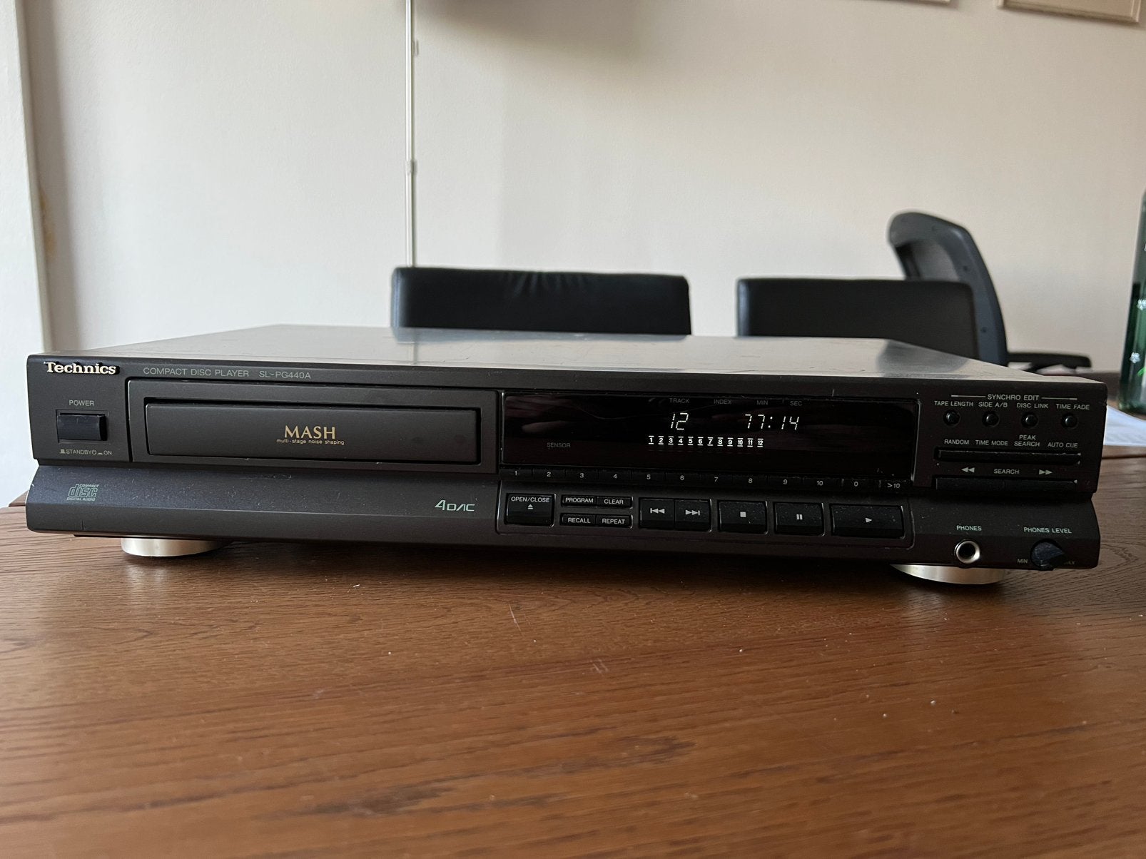 Technics SL-PG440A cd speler, Ophalen of Verzenden, Gebruikt, Technics