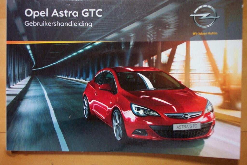 Opel Astra GTC 2010-2014 instructieboekje NIEUW GTC 3 deurs, Verzenden