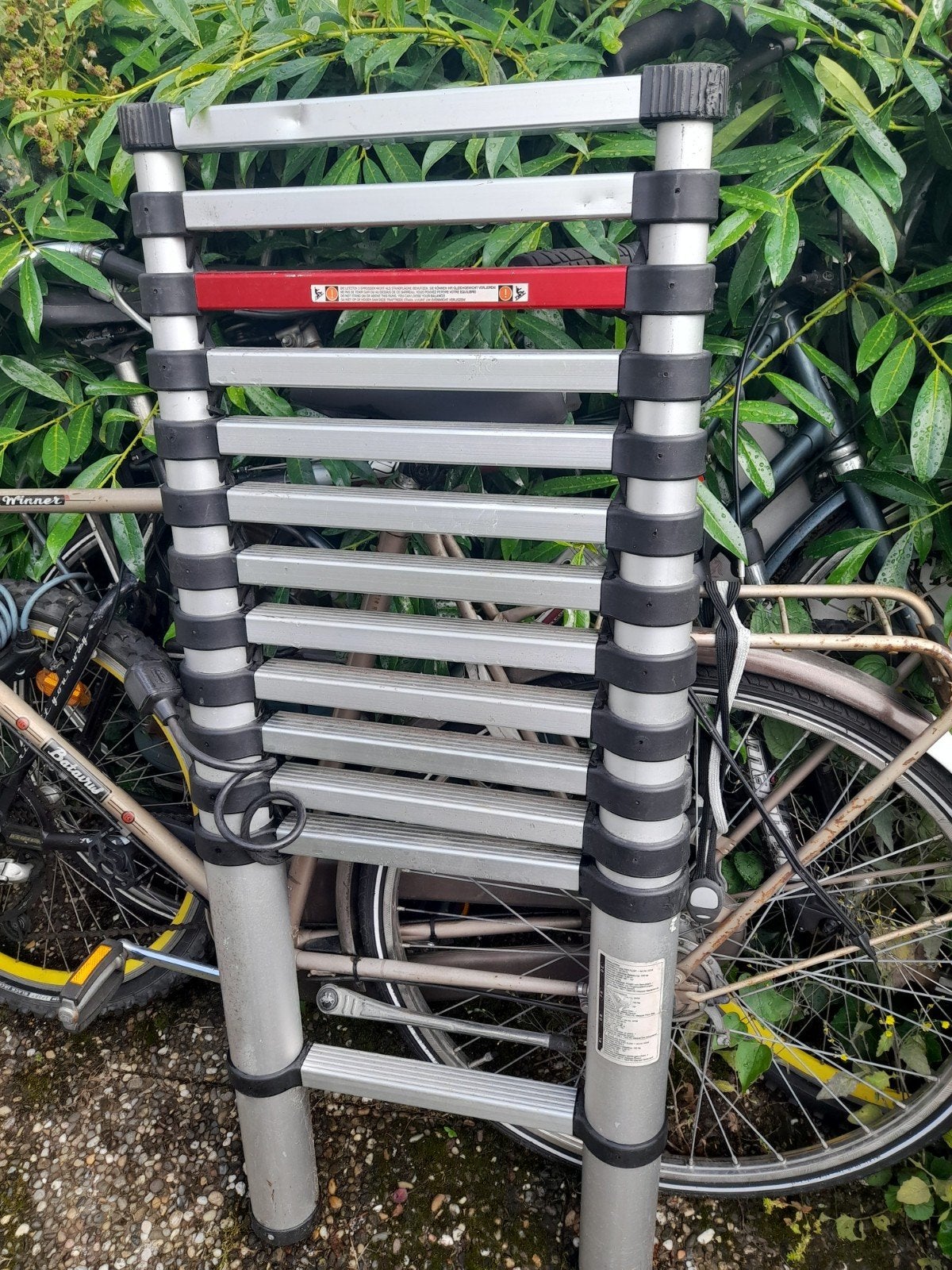Flex Telescopische ladder., Ophalen, Zo goed als nieuw, Ladder, Opvouwbaar of Inschuifbaar