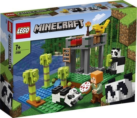 Lego Minecraft - Het Pandaverblijf (21158) NIEUW, Minecraft, Nieuw, Ophalen of Verzenden, Complete set