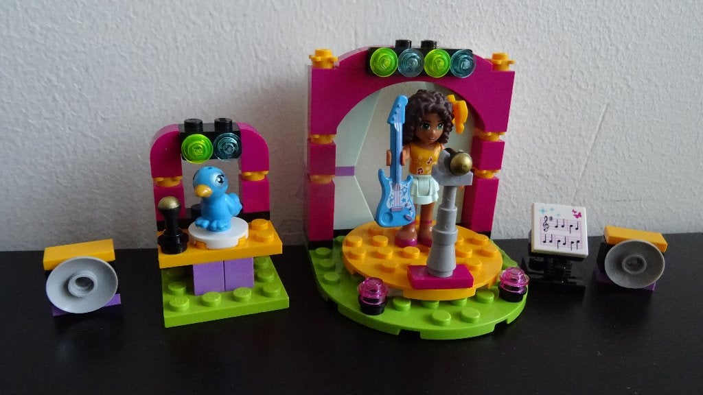 Andrea's muzikale duet 41309, Lego, Friends, Ophalen of Verzenden, Zo goed als nieuw