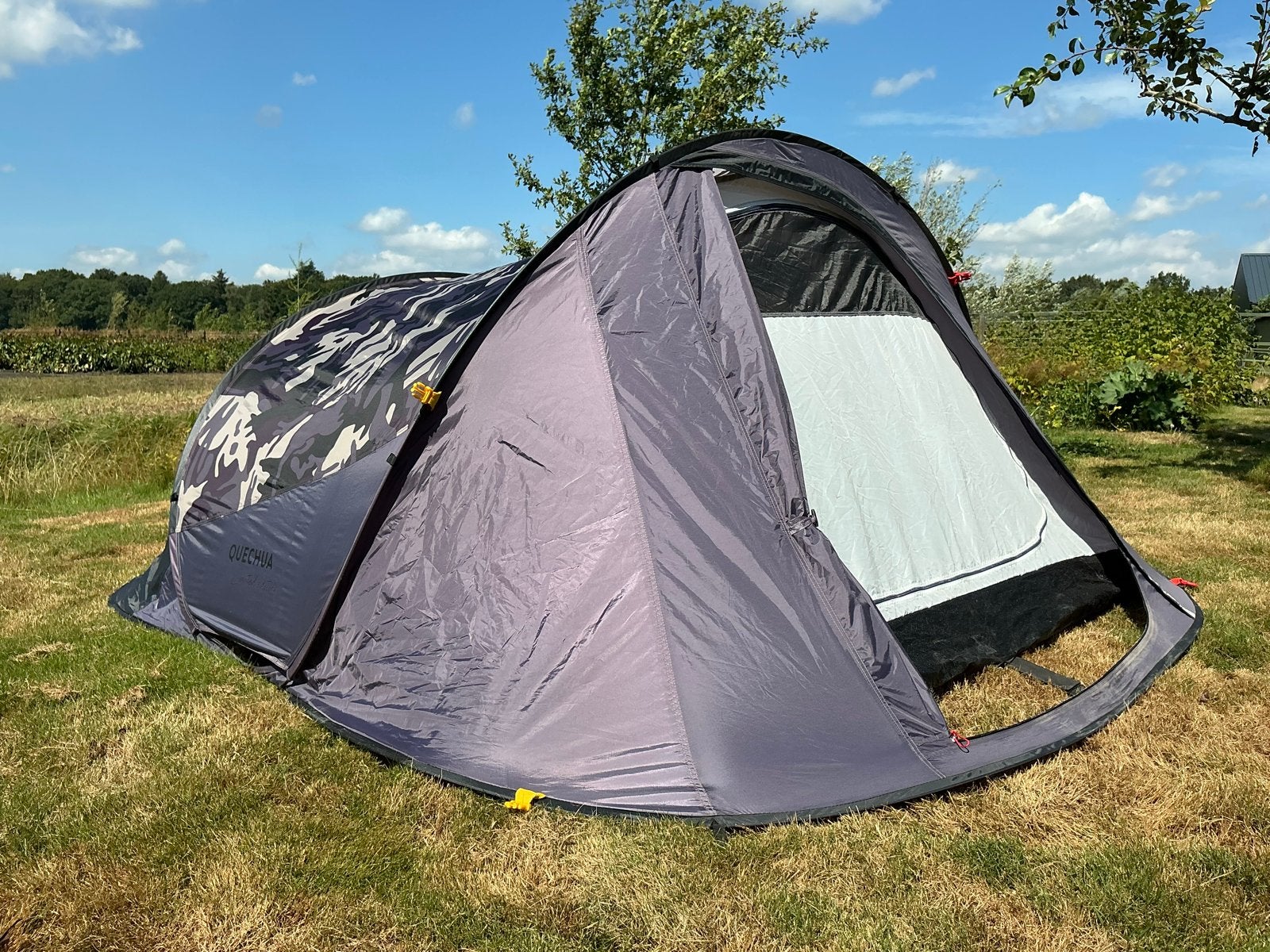 Quechua 2 Seconds pop-up tent voor 3 personen, Ophalen of Verzenden, Gebruikt, Tot en met 3