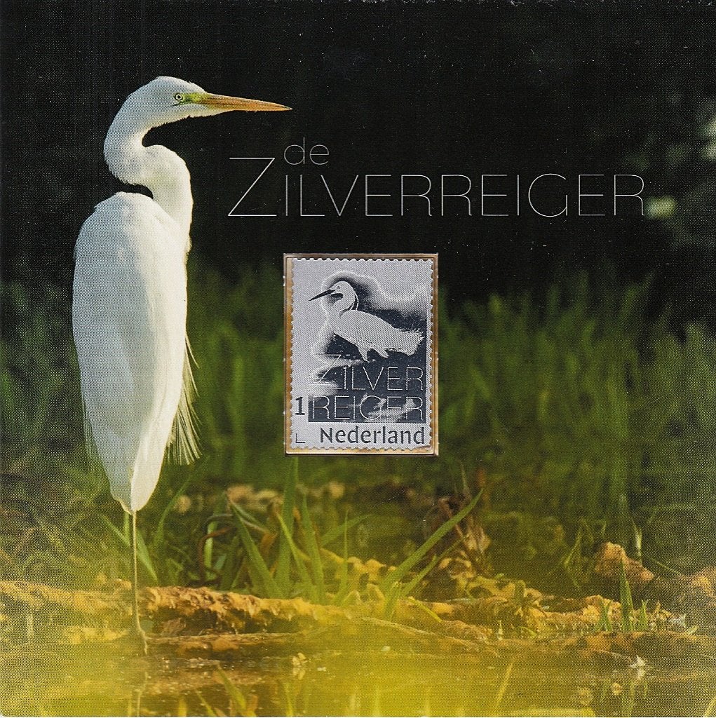 Nederland- 2020- Zilveren Zegel- De Zilverreiger, Verzenden, Na 1940, Postfris