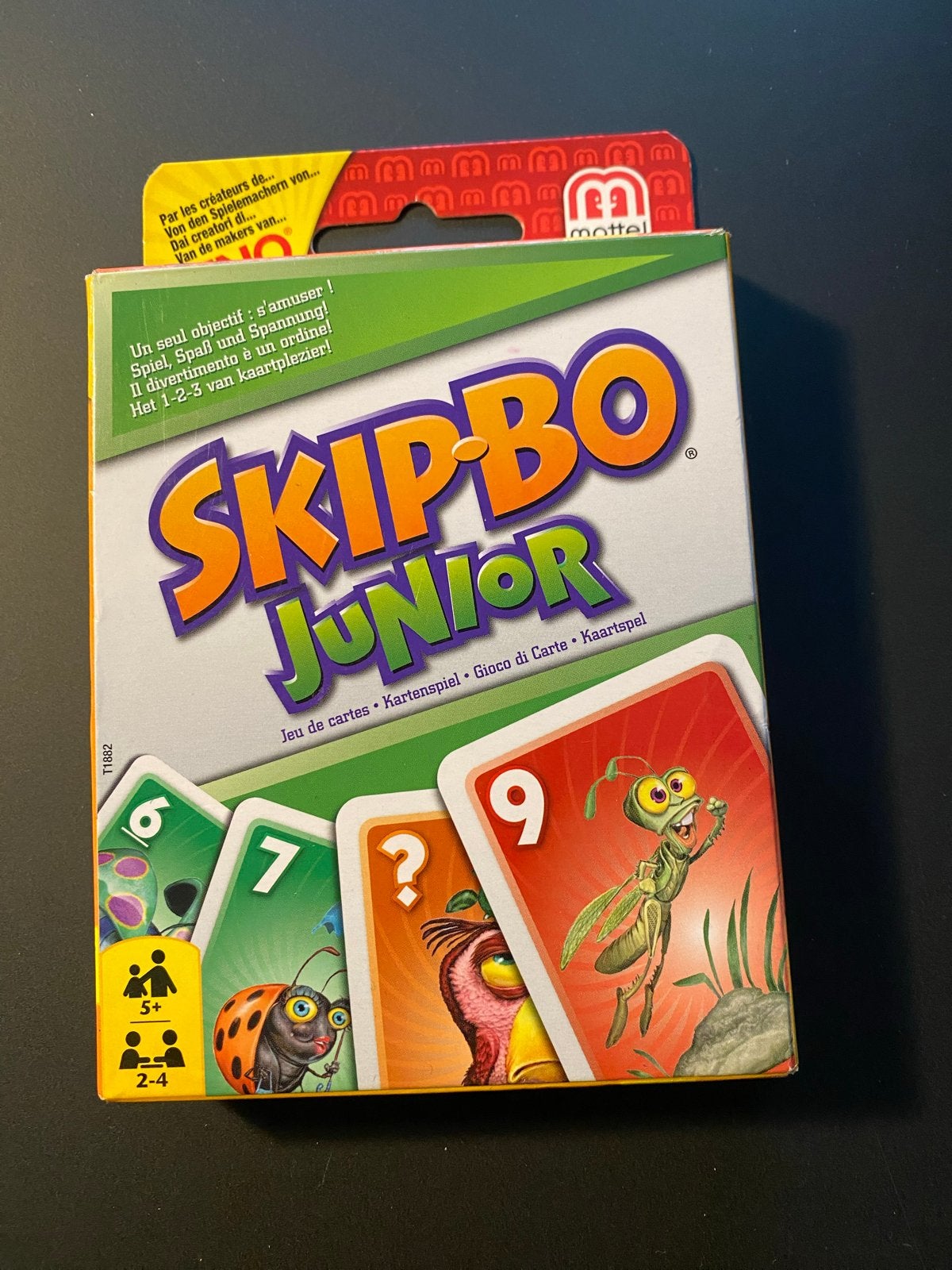Skip-Bo Junior Kaartspel - Leerzaam en Leuk voor Kinderen, Drie of vier spelers, Ophalen of Verzenden, Zo goed als nieuw