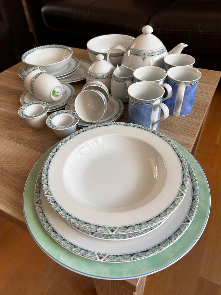 Artzberg servies van AH, Verzenden, Nieuw, Porselein, Overige stijlen
