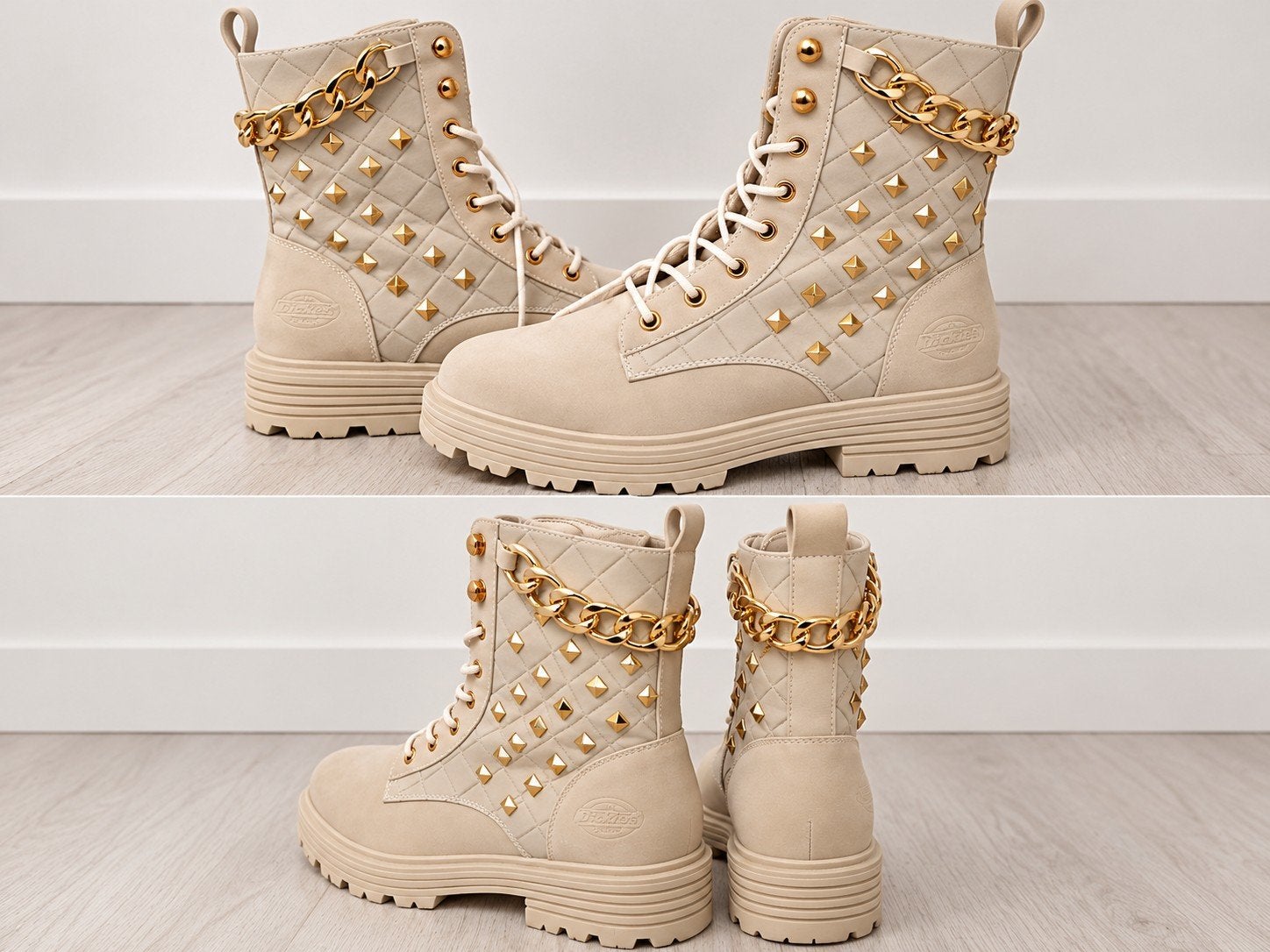 Dames boots, Ophalen, Zo goed als nieuw, Beige