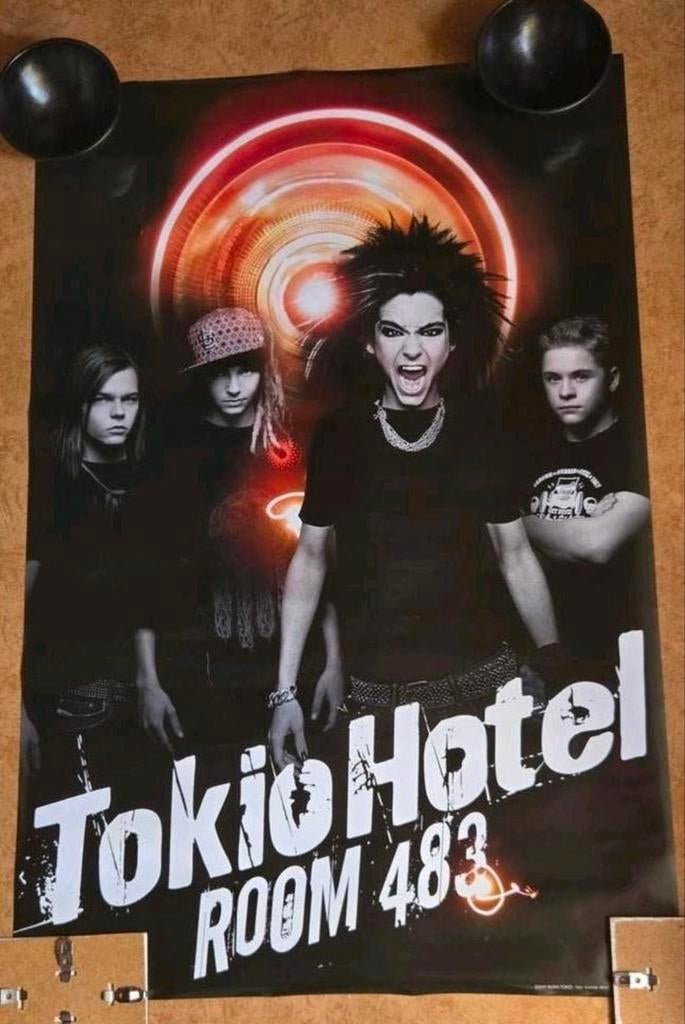 3 Posters van de band: Tokio Hotel - 91x61cm, Deurposter of groter, Ophalen of Verzenden, Muziek, Rechthoekig Staand