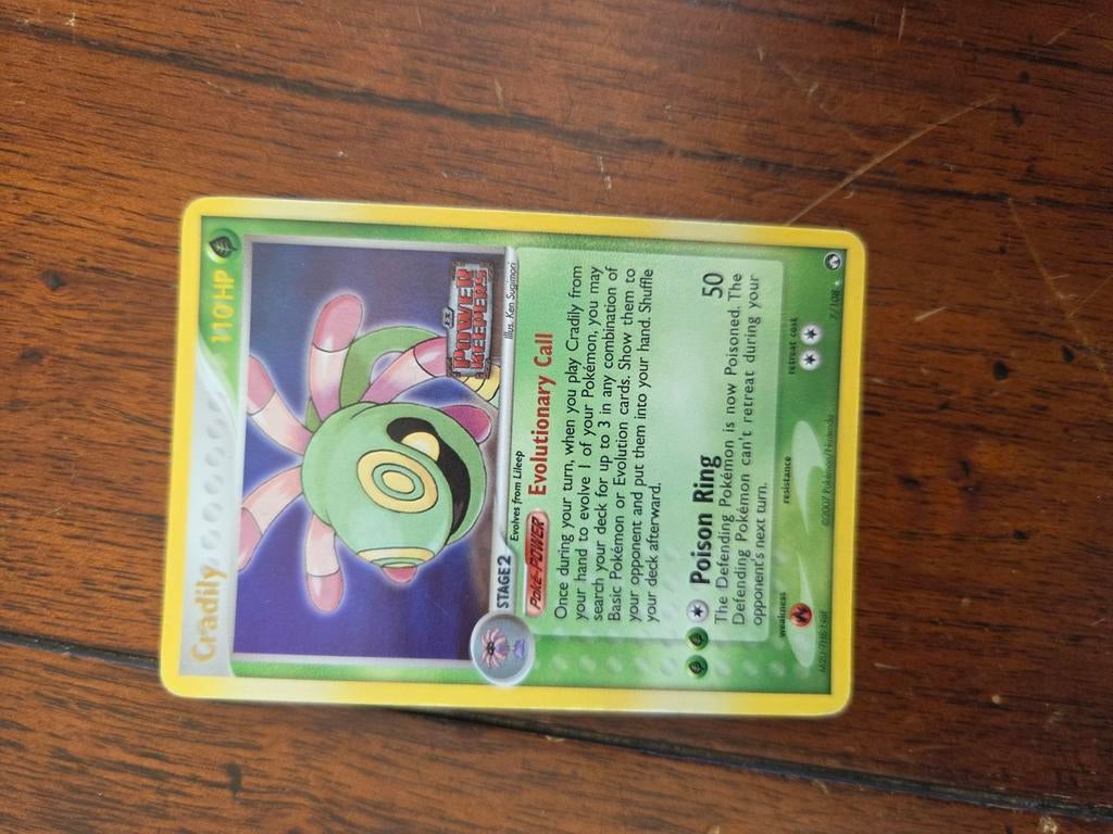 Cradily holo stamped 7, Ophalen of Verzenden, Gebruikt