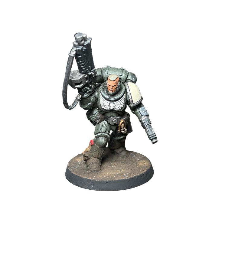 Warhammer 40K Space Marine Primaris Lieutenant, ., Warhammer, Ophalen of Verzenden, Zo goed als nieuw