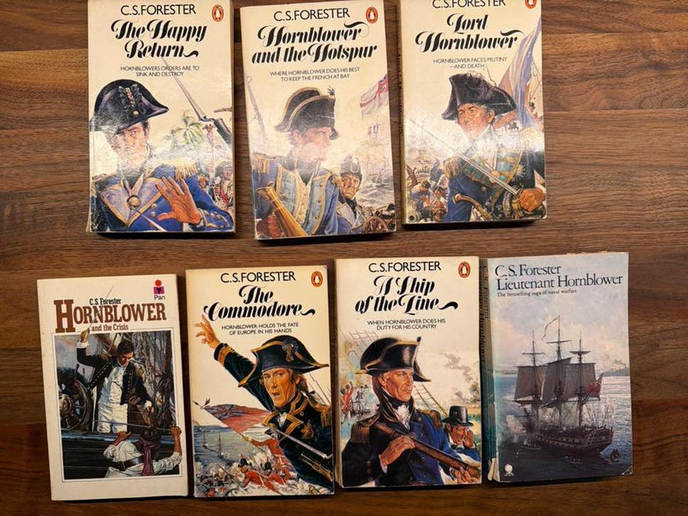 C.S. Forester Hornblower Serie - 7 Boeken Set, Ophalen of Verzenden, Gelezen, Europa overig
