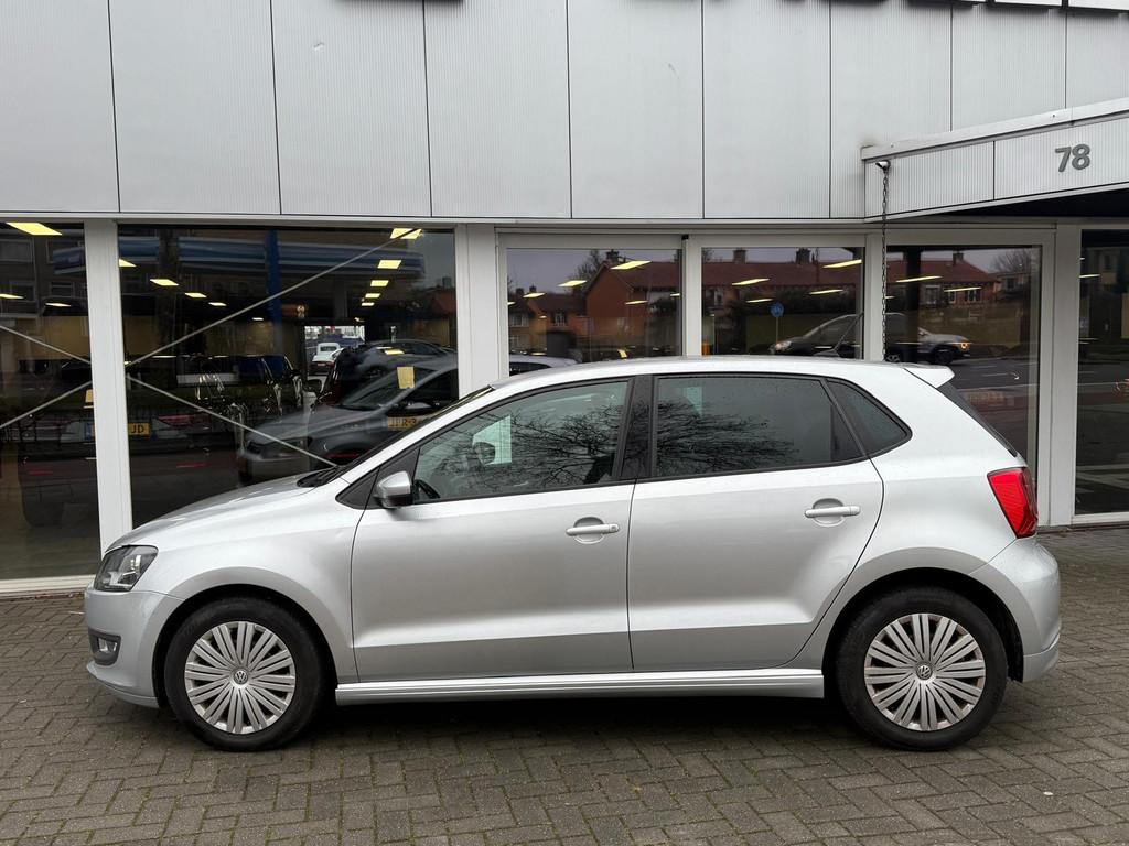 Volkswagen Polo 1.0 BlueMotion Edition|Navigatie|Airco, Auto's, Voorwielaandrijving, Stof, 95 pk, Origineel Nederlands