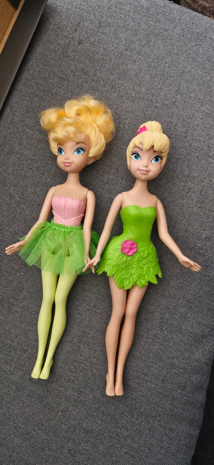 Tinkerbell poppen - Set van 2, Ophalen of Verzenden, Gebruikt, Overige typen