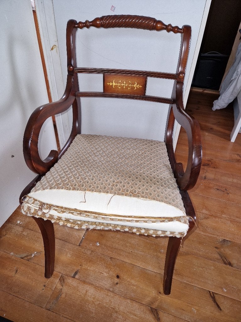 antieke stoel, Antiek en Kunst, Antiek | Meubels | Stoelen en Banken, Ophalen