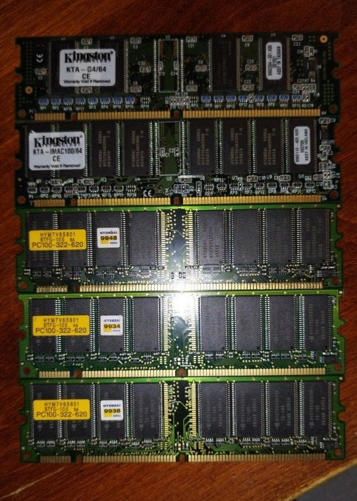 Diverse partij SDRAM geheugenmodules (PC100/PC133), Computers en Software, RAM geheugen, Overige soorten, Server, Ophalen of Verzenden