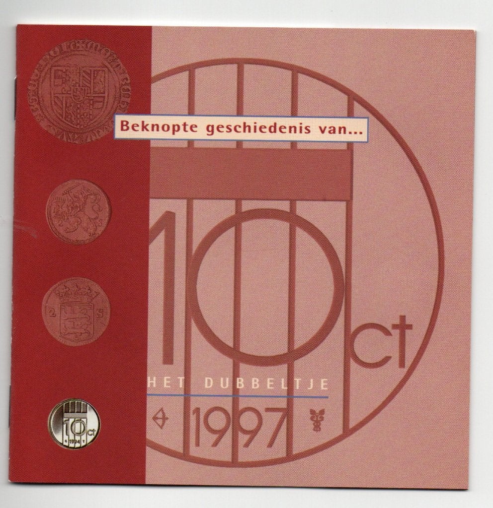 10 CENT- Coll. Jaarset 1997–PROOFSET-De Nederlandse Munt, Verzenden, Koningin Beatrix, Overige waardes, Setje