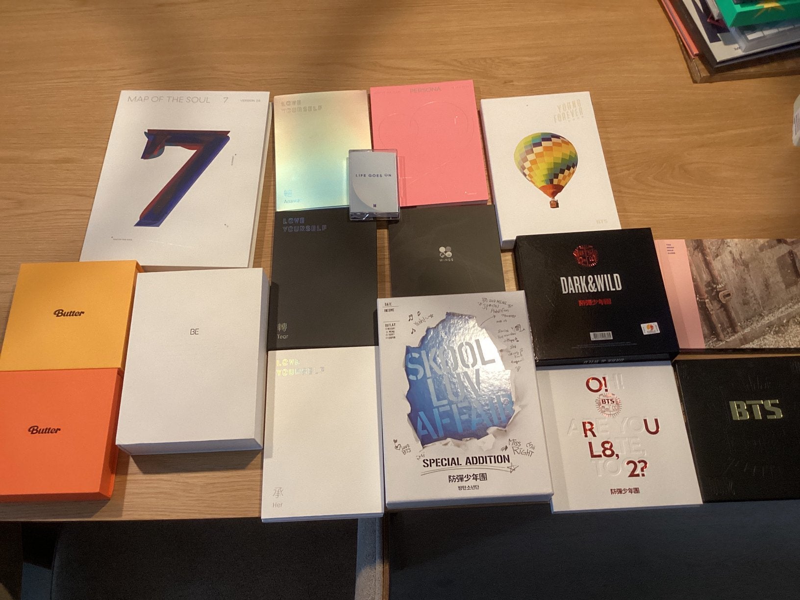 Collectie van BTS Albums, Ophalen of Verzenden, Gebruikt