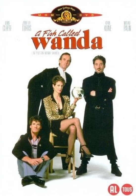 A fish called Wanda - Jamie Lee Curtis, Verzenden, Alle leeftijden, Nederlands, Zo goed als nieuw