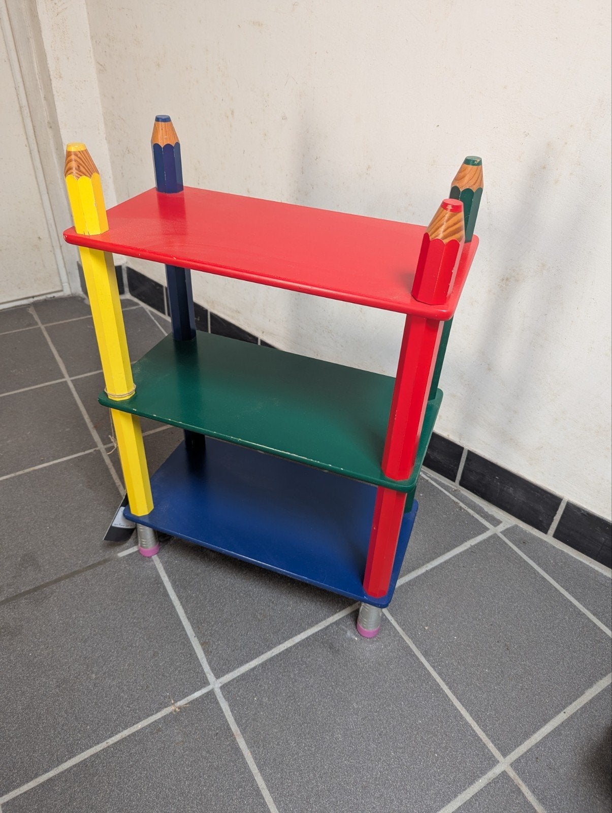 Vintage Postmodern Boekenrek Pierre Sala Stijl Jaren '80, Ophalen