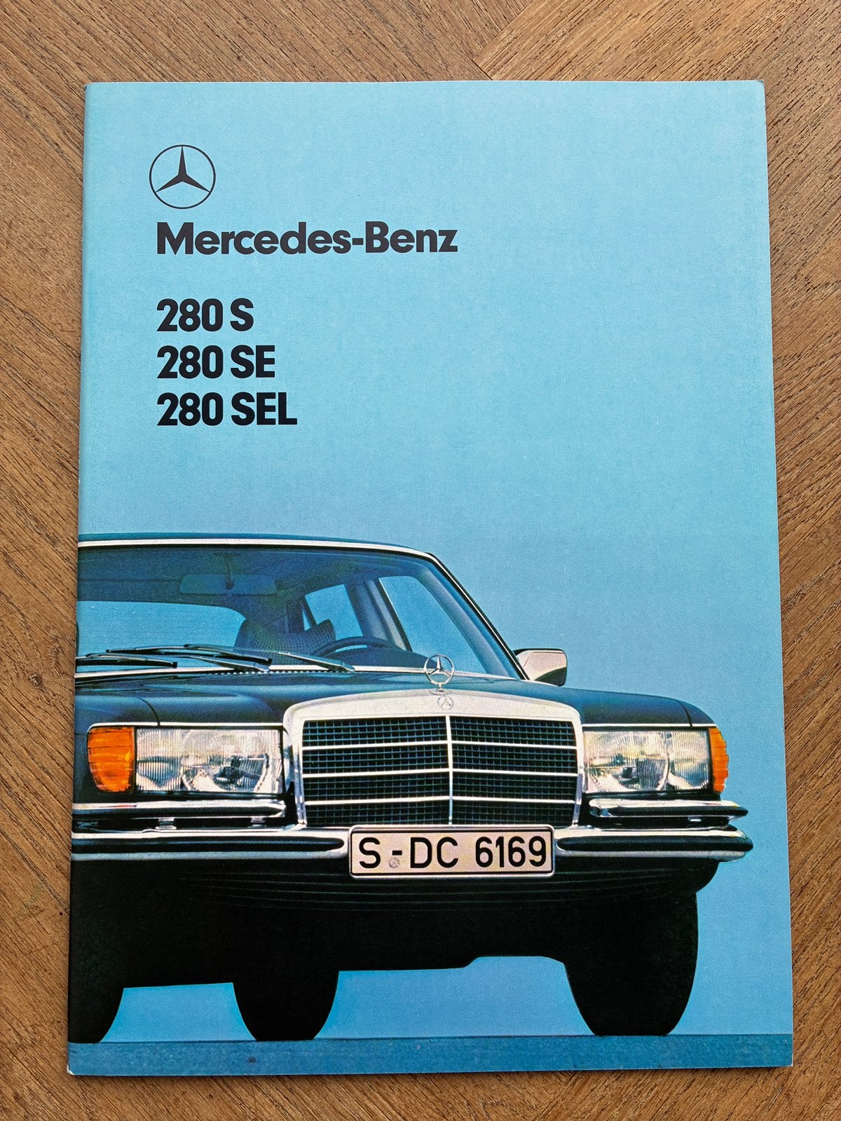 Mercedes-Benz S-klasse 280 W116 brochure 7/78, Verzenden, Zo goed als nieuw, Mercedes