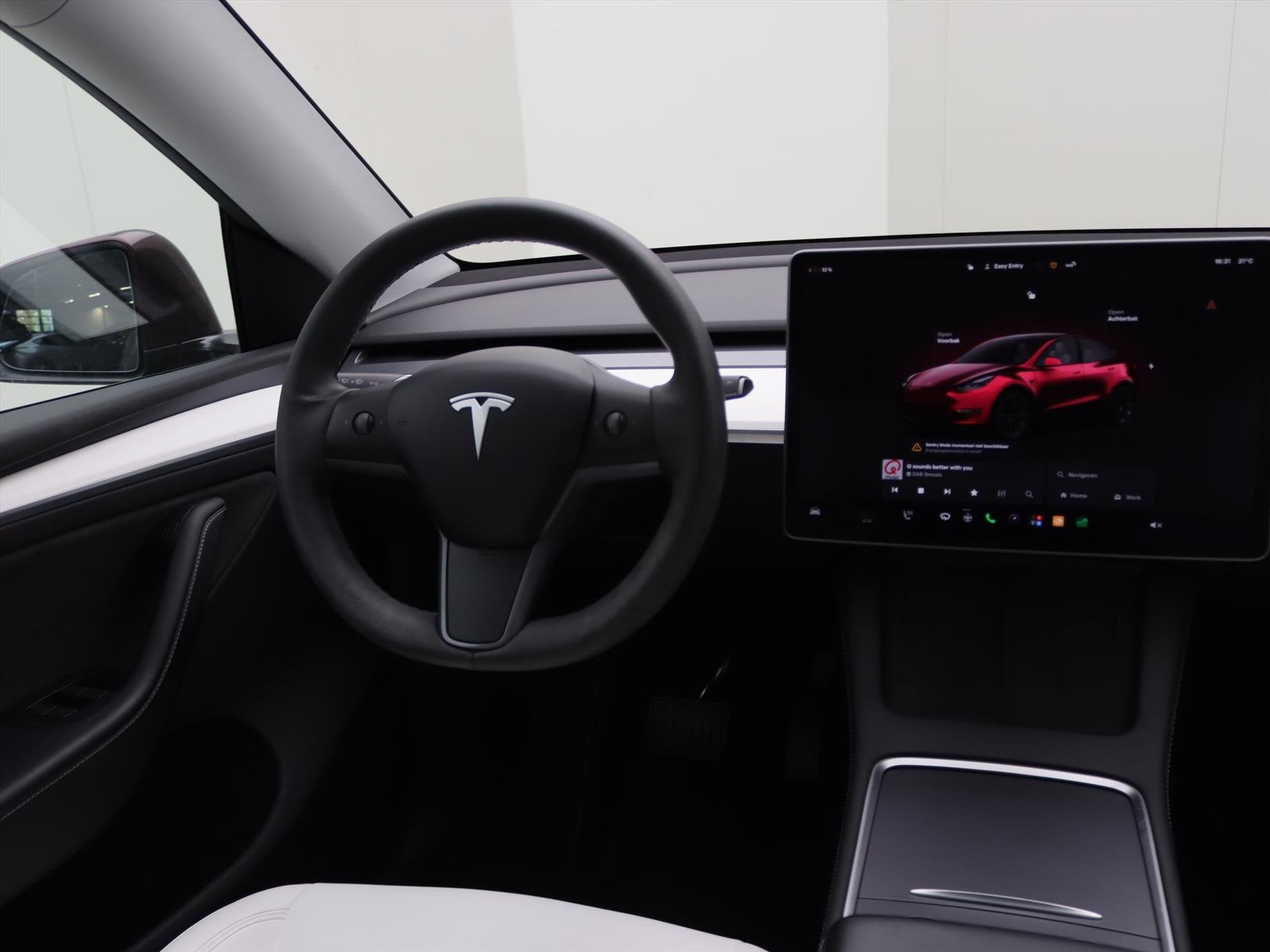 Tesla Model Y Long Range AWD 75kWh 351pk 90.5% SoH [CHERRY R, Auto's, Tesla, Gebruikt, Zwart, Origineel Nederlands, 351 pk