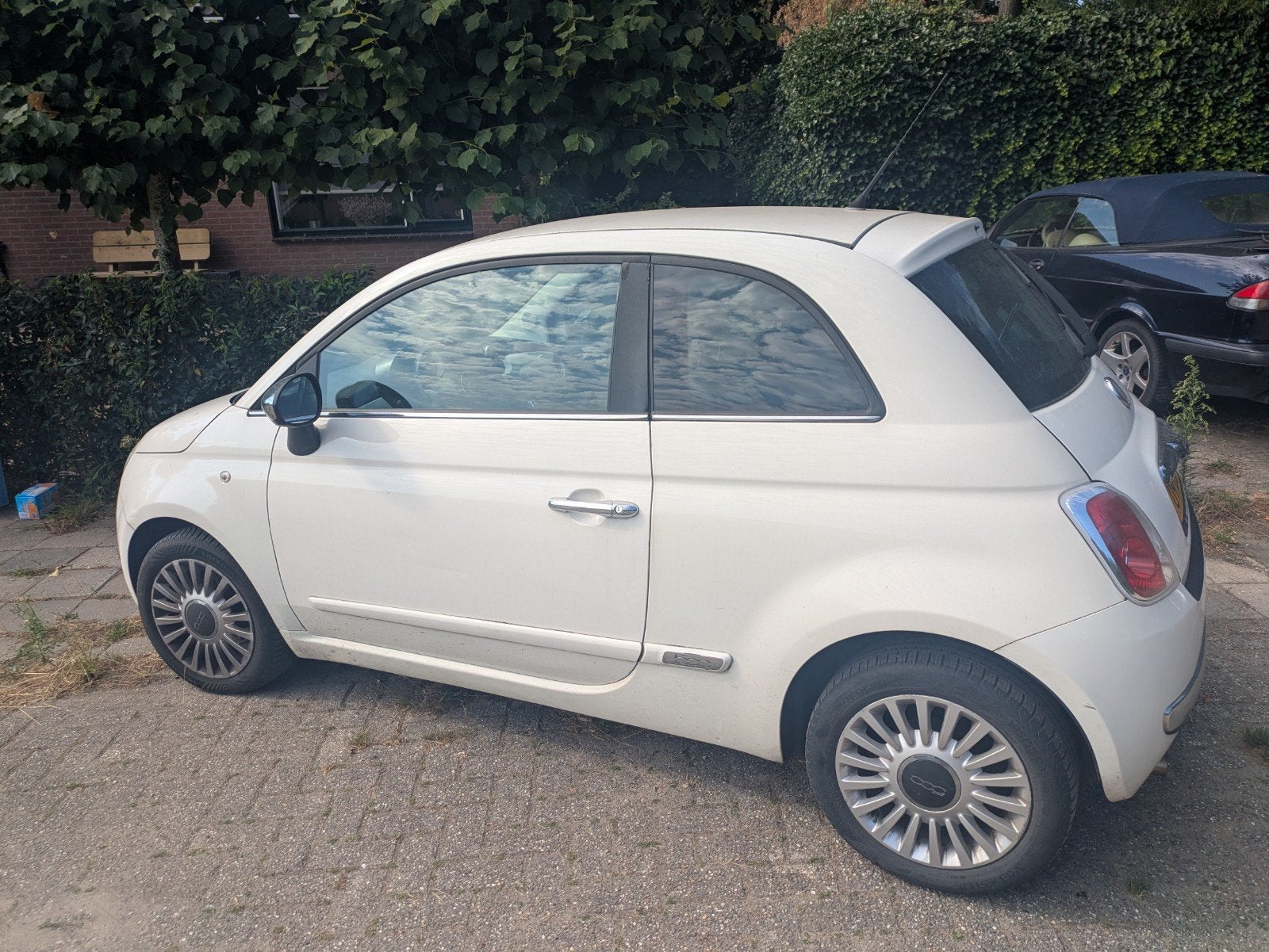 Fiat 500 1.2 AUT 51KW 2010 Wit, 4 cilinders, Wit, Origineel Nederlands, Particulier