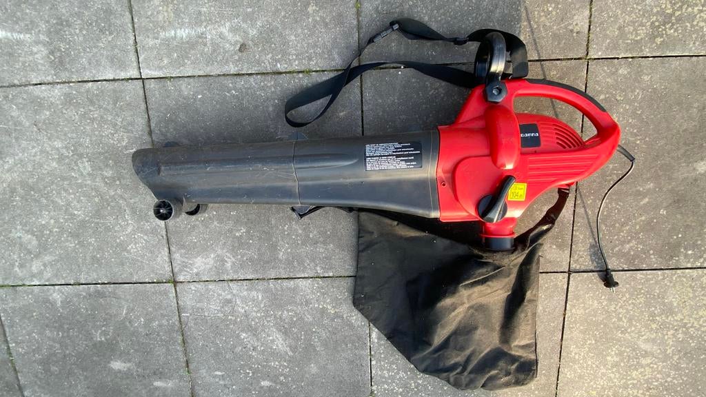 Gamma bladblazer met zuigfunctie en opvangzak, Ophalen, Gebruikt, Handgedragen, Met opvangzak