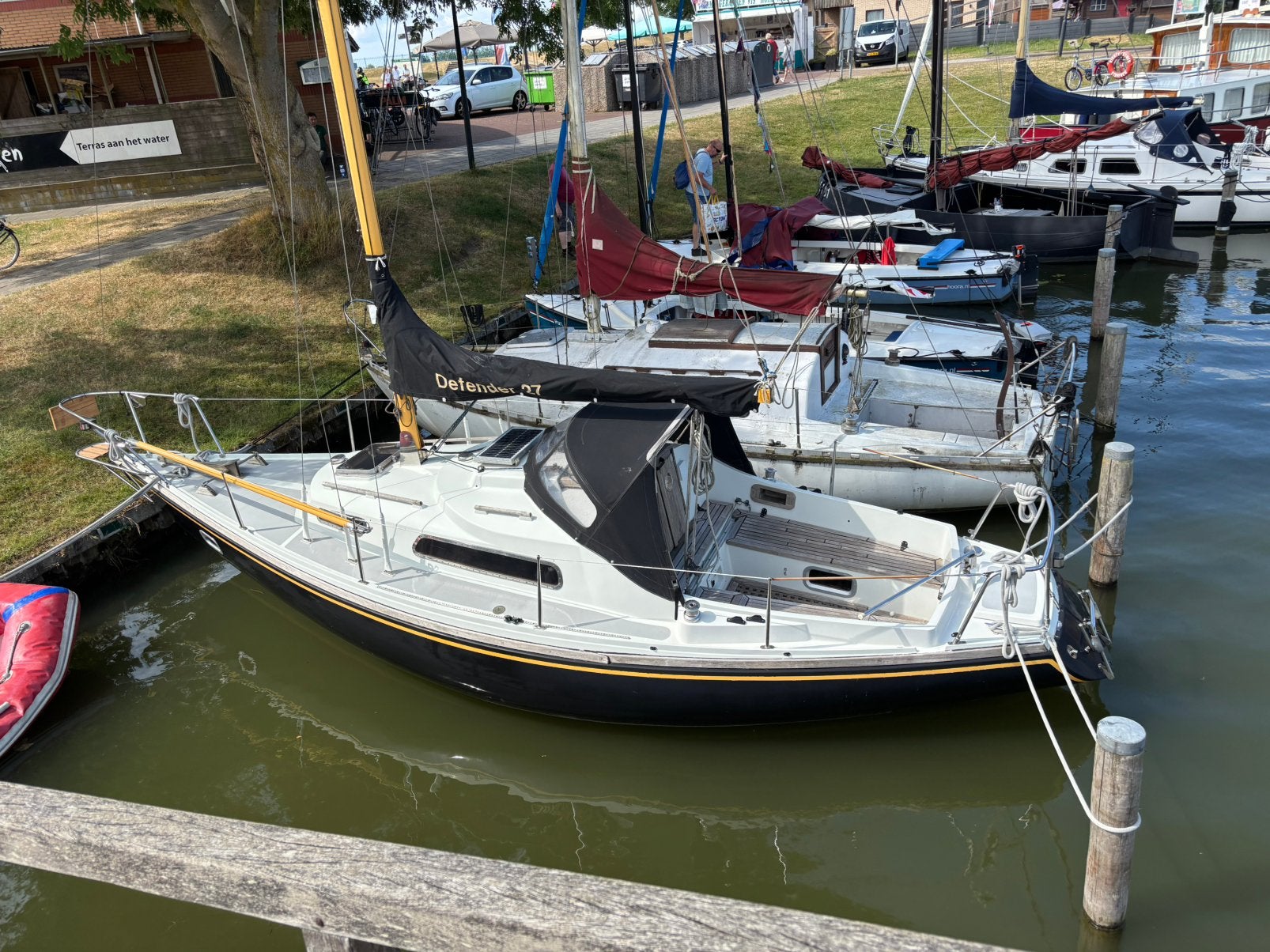 Kajuitzeilboot met Yanmar motor - Defender 27, Watersport en Boten, 8 pk, Overige merken, Gebruikt, Tourjacht of cruiser