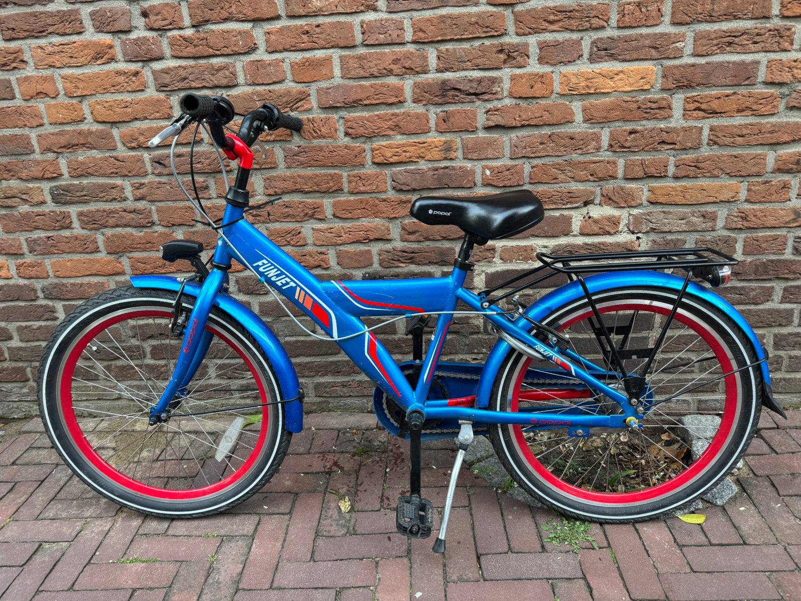 Popal Funjet jongensfiets 22 inch, Ophalen, Zo goed als nieuw, 22 inch, Versnellingen