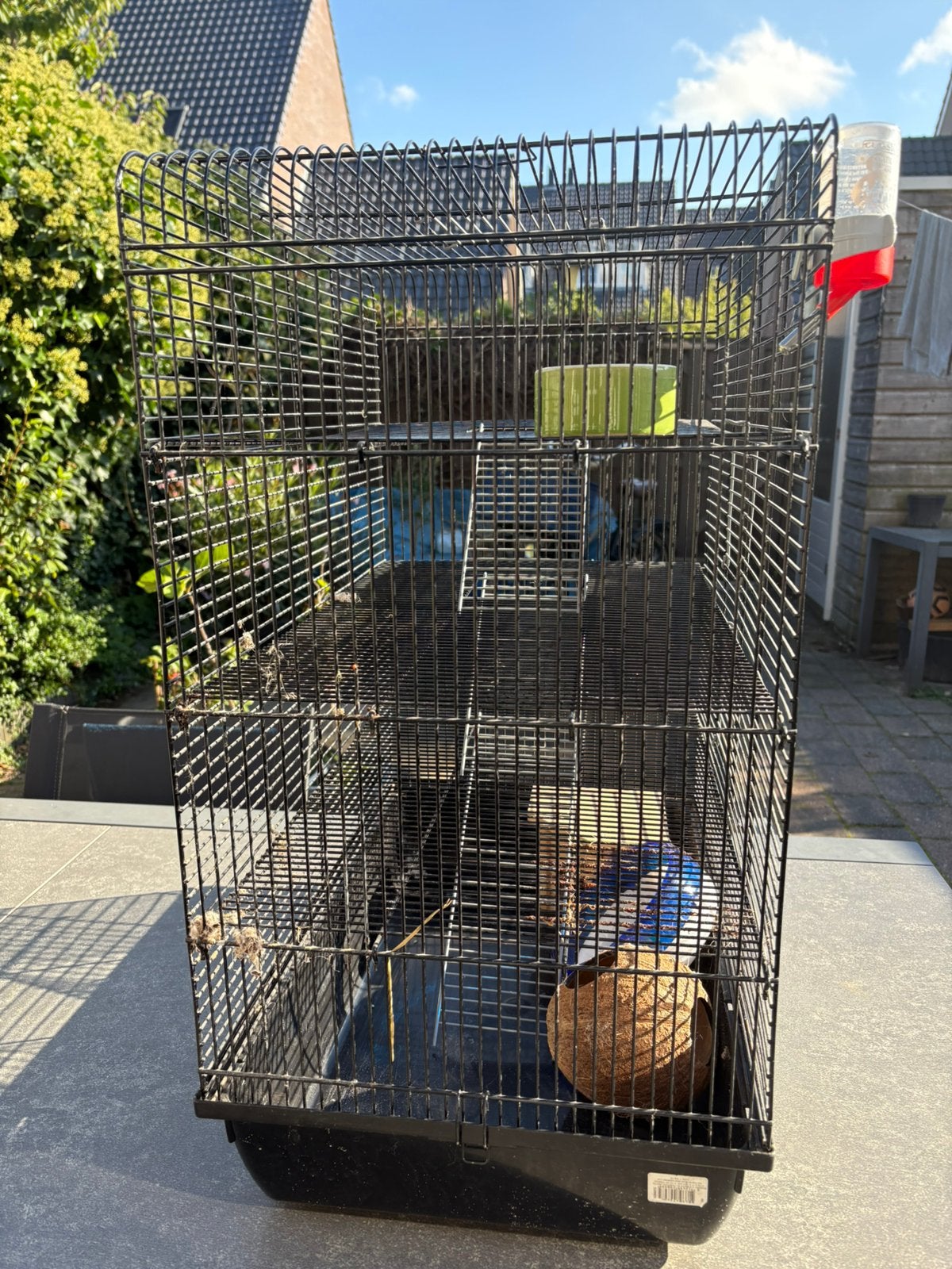 Hamsterkooi, Dieren en Toebehoren, Kooi, Minder dan 75 cm, Zo goed als nieuw, Ophalen