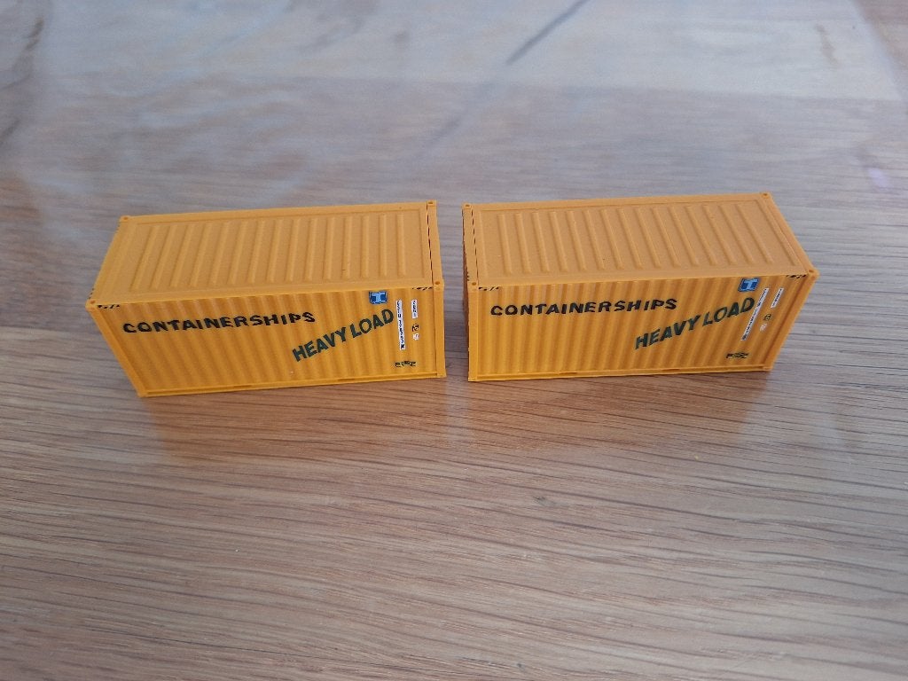 AWM 20 voet containers heavy load containerships, Ophalen, Zo goed als nieuw, Bus of Vrachtwagen, AWM