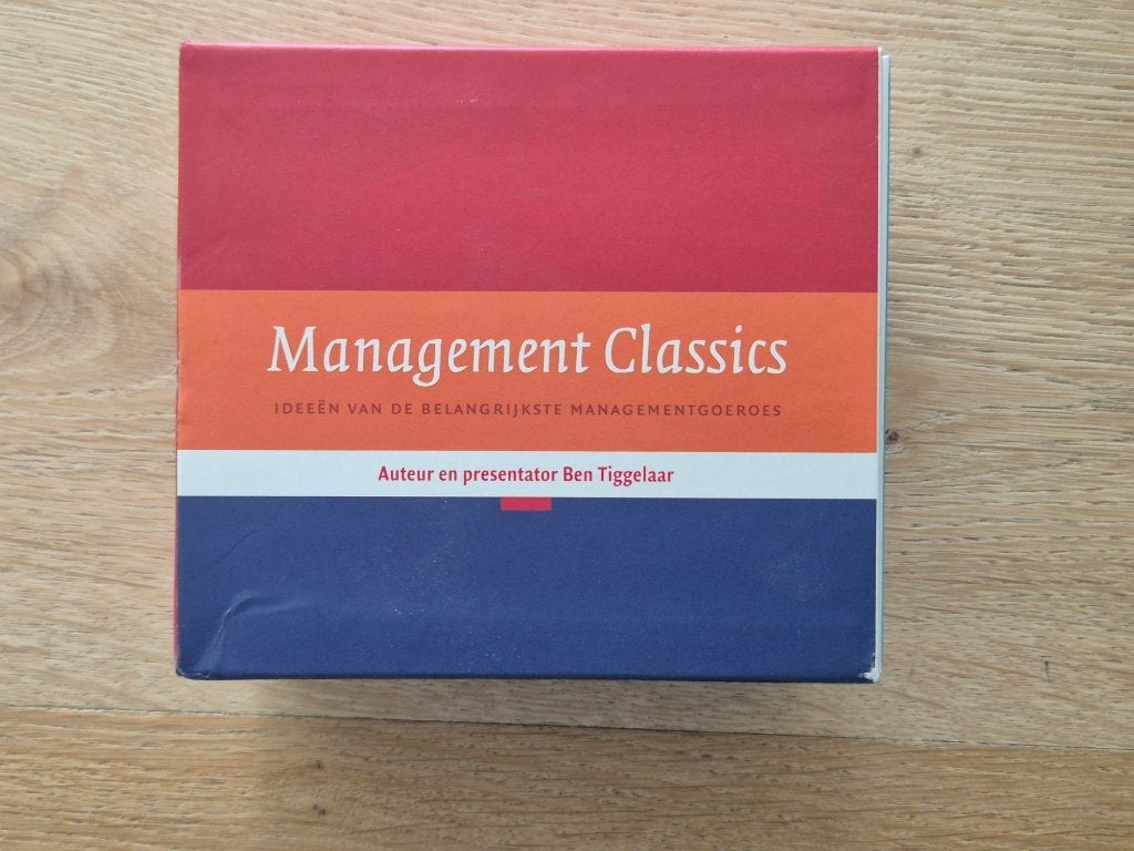 Management Classics - 10 luister boekenbox van Ben Tiggelaar, Ophalen of Verzenden, Ben Tiggelaar, Management, Zo goed als nieuw