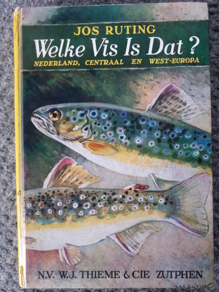 welke vis is dat?J.Ruting, Boeken, Dieren en Huisdieren, Gelezen, Jos Ruting, Verzenden, Vissen