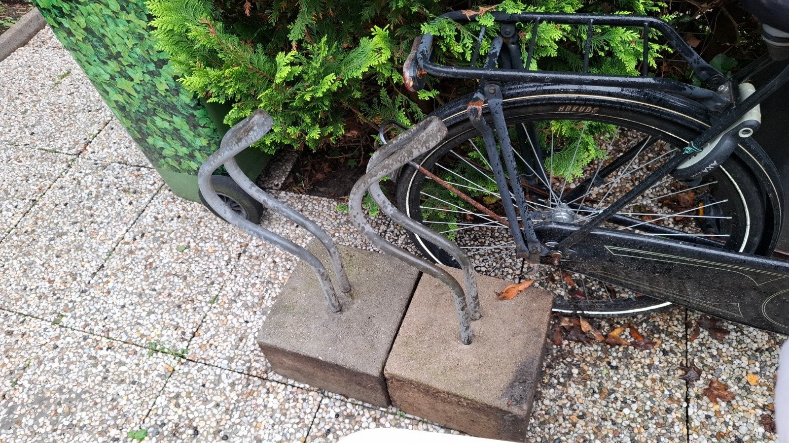 Fietsenrek voor 2 fietsen - Zwaar en stabiel, Ophalen, Gebruikt