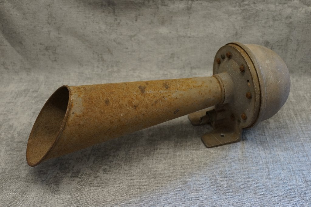 Vintage industriële elektrische hoorn sirene op 220 volt, Ophalen of Verzenden
