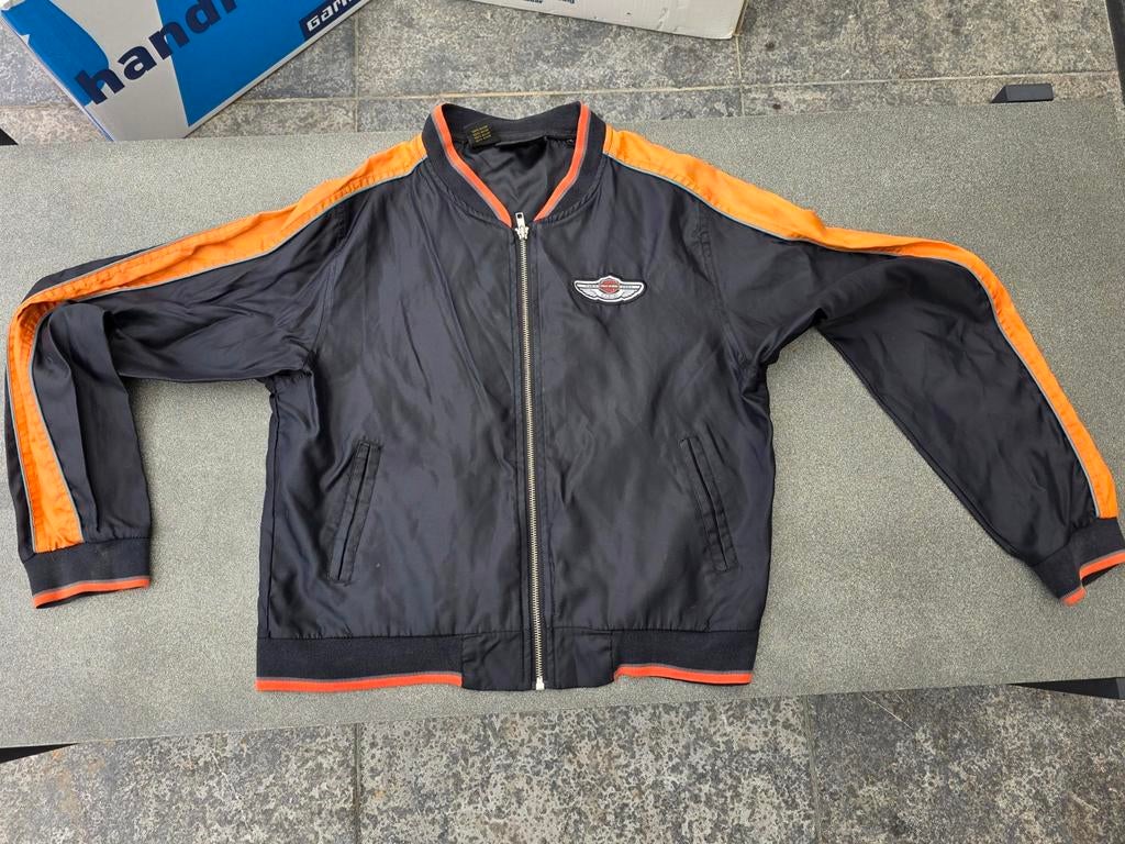 Vintage Harley Davidson Zomerjack - Maat M, Motoren, Kleding | Motorkleding, Jas | textiel, Dames, Heren, Kinderen, Tweedehands