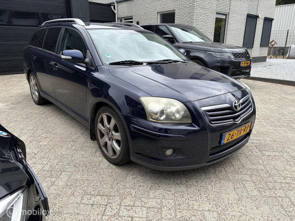Toyota Avensis Wagon 2.0 VVTi Executive ONLY EXPORT, Auto's, Toyota, Voorwielaandrijving, 1998 cc, 4 cilinders, Blauw